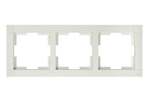 Preisvergleich Produktbild 3FACH RAHMEN FASHION LINE WEISS