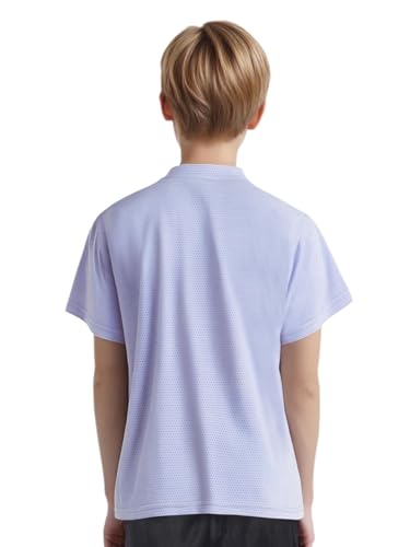 Kids Boys Activewear Quick-Dry Sports T-Shirt Breathable Short Sleeve Tops for Running Gym2