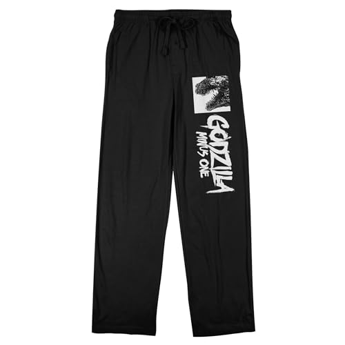 Godzilla Minus One Men's Black Sleep Pajama Pants