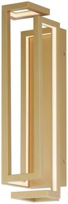 ET2 Penrose - 30W 1 LED Wall Sconce-24 Inches Tall and 8.5 Inches Wide-Gold Finish