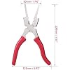 ARCCAPTAIN Professional 8 Welding Pliers, Sharp MIG Plier for Rust Resistant, Long Nose Pliers with Anti-slip Handle - Durable and Efficient