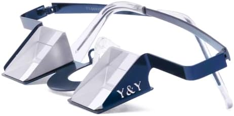YY Vertical Belay Glasses for Rock Climbing โ Upward Vision Prisms for Safe Belaying โ Anti Neck Strain โ Not for Reading