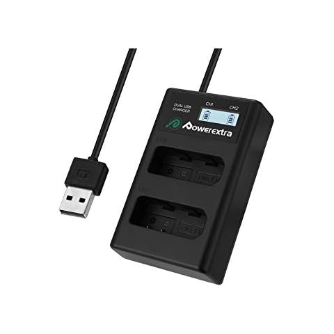 Powerextra EN-EL14 Battery Charger with USB Cover