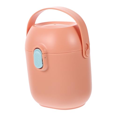 BRIGHTFUFU Portable Formula Dispenser with Spoon Lightweight Travel Container for Milk Powder Storage Excellent Sealing Durable TPE Material for Go Parents