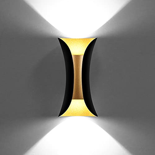 KAWELL 10W Creative Modern Wall Light LED Wall Wash Lights Waterproof IP65 Aluminum Wall Lamp LED Indoor Outdoor for Bedroom Living Room Bathroom Entrance Stairs Porch Corridor