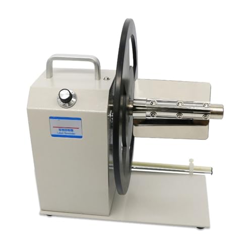 ILOPM Coil Winding Machine Label Rewinder Automatic Label Rewinding Machine, 95mm Tag Rewinder for Barcode Printer Barcode Label Two-Way Rewinder High Precision Winding Rotating
