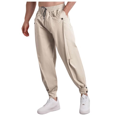 Pantalon cargo de travail en coton pour homme actif adepte du sport outdoor
