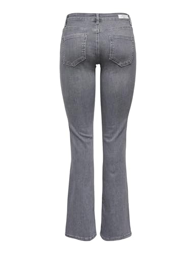 ONLY Onlblush Mid Waist Flared DNM Rea1099 – Ansicht 3