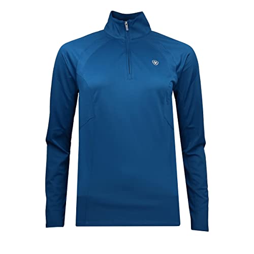 Ariat Camiseta De Entrenamiento Sunstopper 2.0 In Size: Xs. - Blue - Xs
