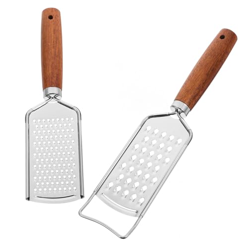 Set de 2 ralladores de acero inoxidable Luxshiny miniatura 1