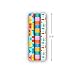 Hallmark Birthday Wrapping Paper Mini Rolls, 3-Pack (Rainbow Block Letters, Stripes, Exclamation Points) for Birthdays, Graduations, Celebrations, Any Occasion - 45 Sq. Ft. Total