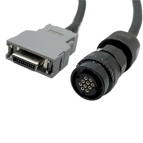 Cable codificador JF A660-2005-T505 de 15m recto para señal de servomotor CNC 3