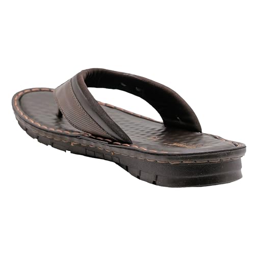 Image of AEROWALK Stylish T-Shape Fashion Slipper for Men | Comfortable | Lightweight | Anti Skid | Casual Office Footwear(SF16)