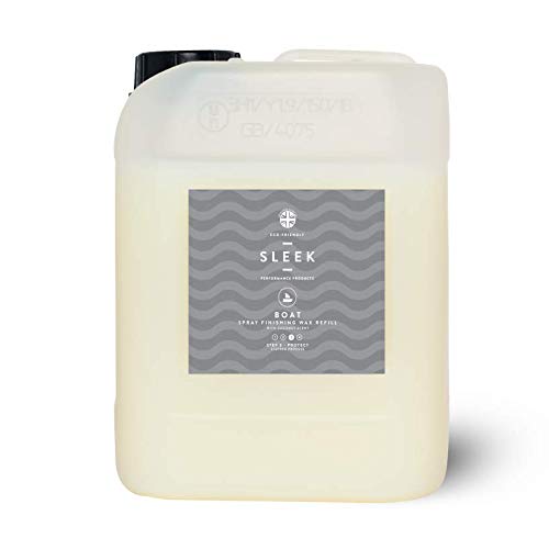 Sleek Finishing Spray Wax with UV Protection for Boats - Protectant to Seal & Shine