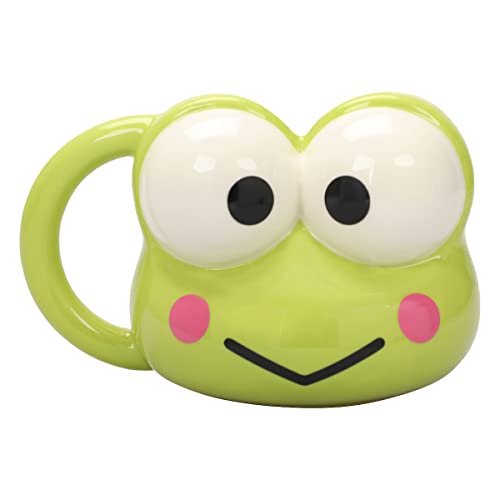kero4355様★ Amazon.com: Bioworld Keroppi Sculpted Character 13 Oz Ceramic Mug