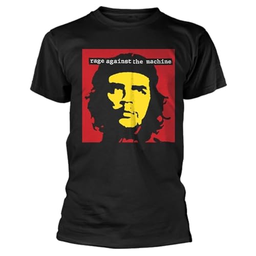 Rage Against The Machine Camiseta Che, Negro, XL
