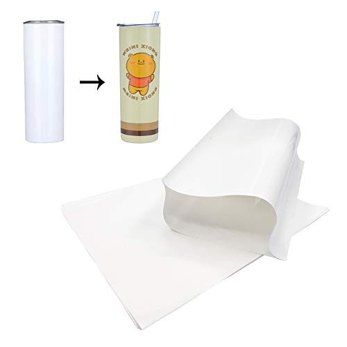 80 Pcs 5X10 Inch Shrink Wrap for Sublimation Tumblers, Sublimation Shrink Wrap Suitable for Making Sublimation Tumblers, Cups, Mugs, in The Oven
