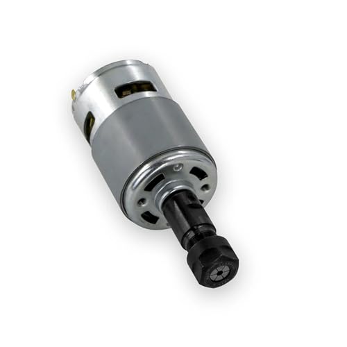 KACOME DC Spindle Motor -ER11 Extended Rod Ball Bearing for CNC 1610 (Pro) / 3018 (Pro) 20000rpm 12-24V 775