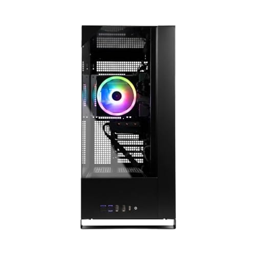 Image of Skytech Gaming Shadow 5 Gaming PC, AMD Ryzen 7 8700F 4.1GHz, NVIDIA RTX 5060 Ti 8GB VRAM, 1TB NVMe SSD, 16GB DDR5 RAM 6000, 750W Gold PSU, WI-FI 5, Windows 11, Desktop