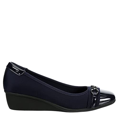 Image of Kit - Women's Round Toe Low Wedge Dress Pump