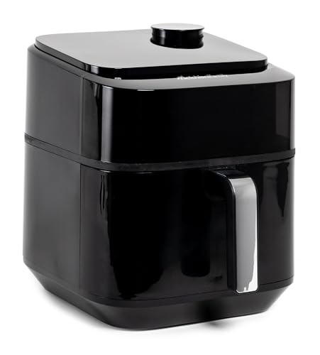 Friggitrice ad Aria Melchioni Family Chiara con Vapore Soft, Doppia Resistenza, Capacità 6,5L...