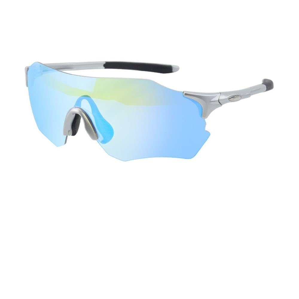 Fotochromowe okulary przeciwsłoneczne do jazdy na rowerze z kolorową folią dla mężczyzn i kobiet, do uprawiania sportów na świeżym powietrzu i biegania, ochrona przed promieniowaniem UV