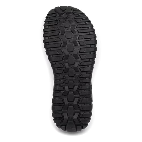 HOBIBEAR Unisex Wide Trainers for Men Women Outdoor Trail Running Minimalist Walking Shoes Lightweight and Breathable All Black - Image 3