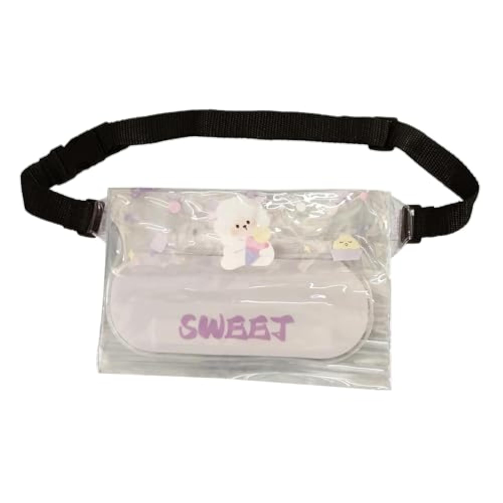 Waterproof Fanny Pack Clear Waterproof Bag, Adjustable Strap