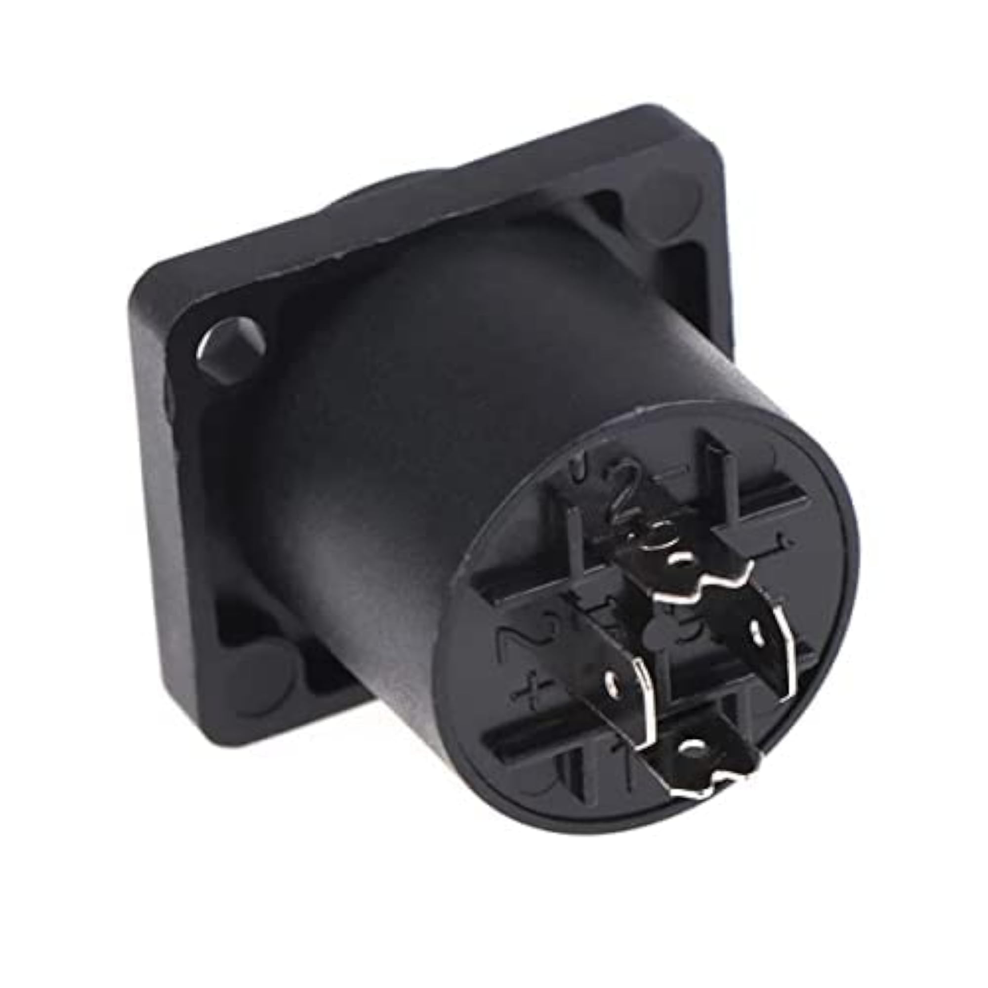 (1 Pair) 4 Pin Plug Audio Cable Socket Adapter