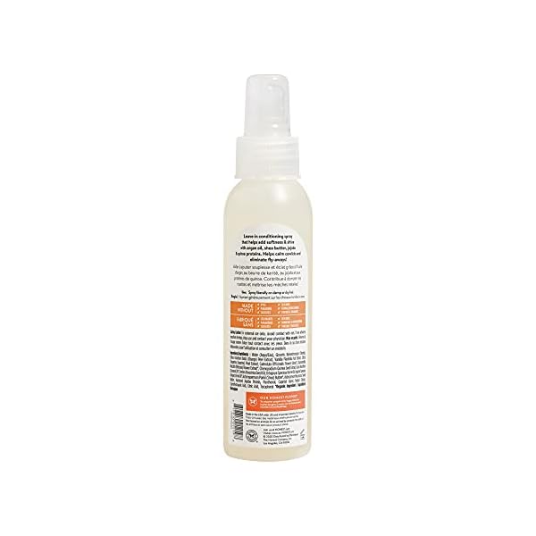 The Honest Company Conditioning Hair Detangler | Leave-in Conditioner + Fortifying Spray | Tear-free, Cruelty-Free, Hypoallergenic | Citrus Vanilla Refresh, 4 fl oz