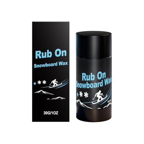 cirede Base pour Ski – 30 g à Friction, mélange Toutes Conditions, Snowboard Glide Booster Fast Slide avec Protection des Bords | cired'entretien pour Le Ski de ,...