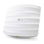 TP-Link Omada AC1350 Gigabit Ceiling Mount Wireless Access Point, 2x2 MU-MIMO, Seamless Roaming & Beamforming, PoE Powered w/PoE Injector Included, Centralized Cloud Access & Free Omada app (EAP225)