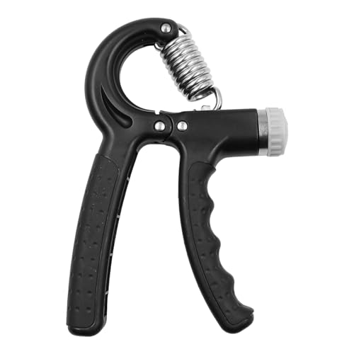 NUZAMAS 2 Pcs Hand Grip Strengthener 10-60kg Adjustable Resistance Forearm Grip Hand Trainer Non-Slip Gripper for Men Women Athletes Musicians Wrist Gripper Black - Image 3