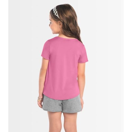 Shorts Básico Infantil Feminino Rovitex Kids Cinza 1