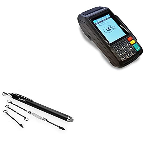 BoxWave Stylus Pen Compatible with Dejavoo Z6 PIN Pad Terminal with Touch Screen (Stylus Pen by BoxWave) - EverTouch Capacitive Stylus, Fiber Tip Capacitive Stylus Pen - Jet Black