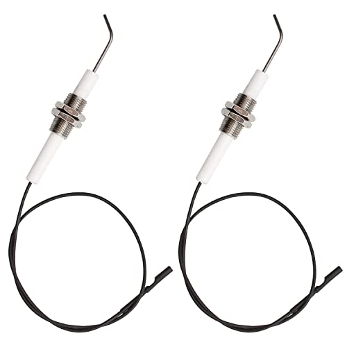 GALDOEP 2Pcs Keramik piezo zünder Draht,piezo Funken zünder Draht0,3 m, für Piezo-Zündung Produkten Zünder Zubehör.