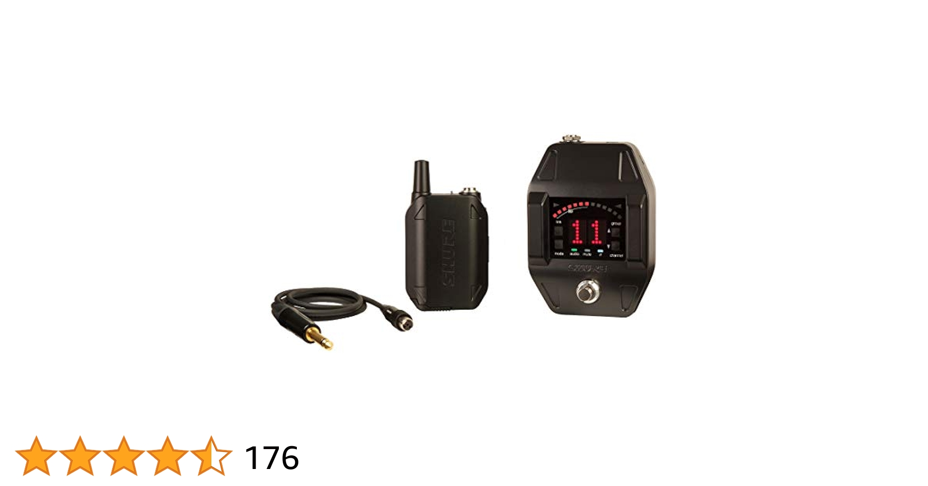 SHURE GLXD16 Z2 ワイヤレス受信機 GLX-D Shure GLXD16+J-Z2 シュア ギターワイヤレスシステム