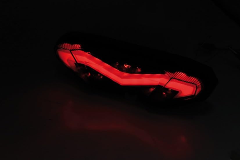 SHIN YO LED Rücklicht Plug&Play Getönt – E-Zulassung – Hohe Sichtbarkeit