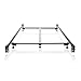 MALOUF STEELOCK Hook-in Headboard-Footboard Heavy Duty Steel Frame-Metal Bed Rails, Queen