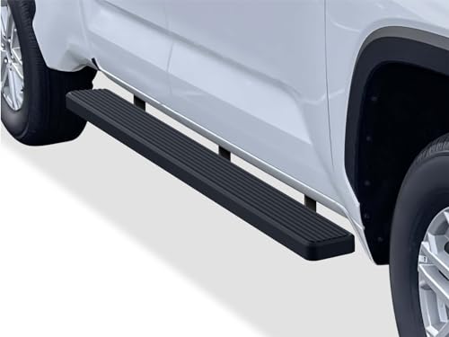 Estribos laterales negra acero Toyota Tundra 22-26