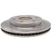 ACDelco 18A925A Advantage Non-Coated Front Disc Brake Rotor