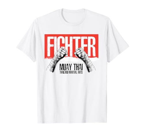 Fighter Muay Thai Thailand Martial Arts Camiseta
