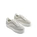 DREAM PAIRS Women's Platform Sneakers Walking Val Tennis Lace-Up Comfortable Casual Fashion Sneakers Shoes.,Size 8,Beige,SDFN2455W
