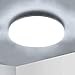 Ketom Lámpara de Techo LED 36W, Lámpara de techo luz blanca 6500K Plafón de Techo Redonda Equivalente a la lámpara de 120W, Moderna LED Plafón Para Dormitorio Baño Cocina, Sala de Estar Ø23cm