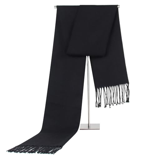 Womens Scarf Fashion-Winter Scarf, Classic Pashmina Shawls and Wraps, Cashmere Feel Large Scarves Gifts Pure Color