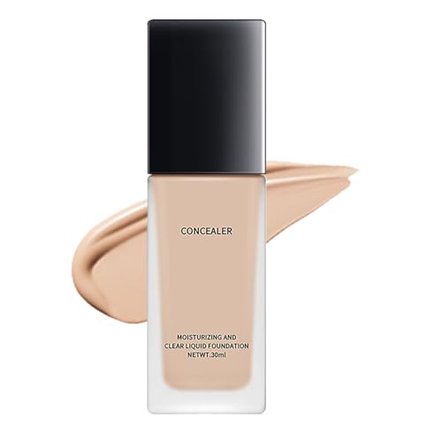 Lanera Foundation For Older Women, Age-Defying Foundation For Mature Skin - Full Coverage Waterproof Liquid Foundation - Soft Matte Finish & Oil Control - Long-Lasting Makeup (natural color, 30ml)