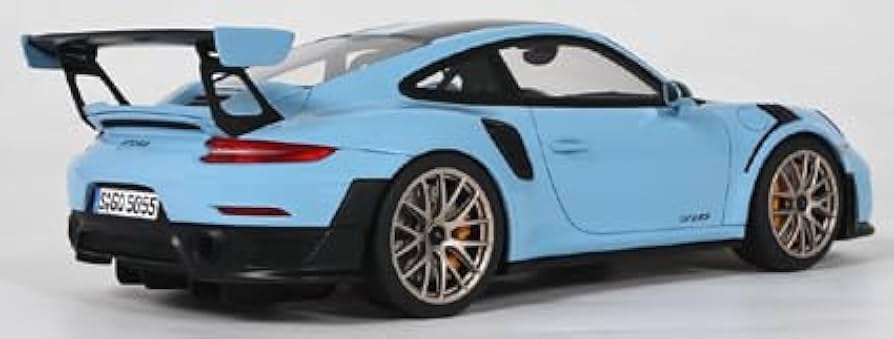 Amazon | GT SPIRIT 1/18 ポルシェ 911(991.2) GT2 RS ガルフブルー