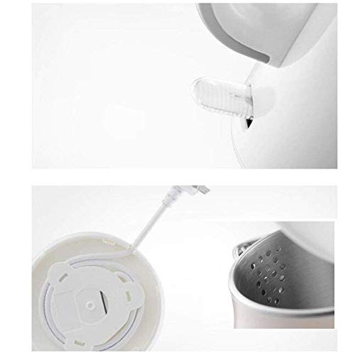 Hervidor eléctrico aislado acero inoxidable 304 1.7L gris miniatura 4
