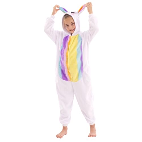 Costume d'animal pour enfants en flanelle douce avec capuche pour cosplay de Pâques