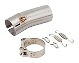 Silencieux D'échappement Pot pour CB1000R 2018-2022 Silencieux D'échappement Moto Tube Intermédiaire À Enfiler